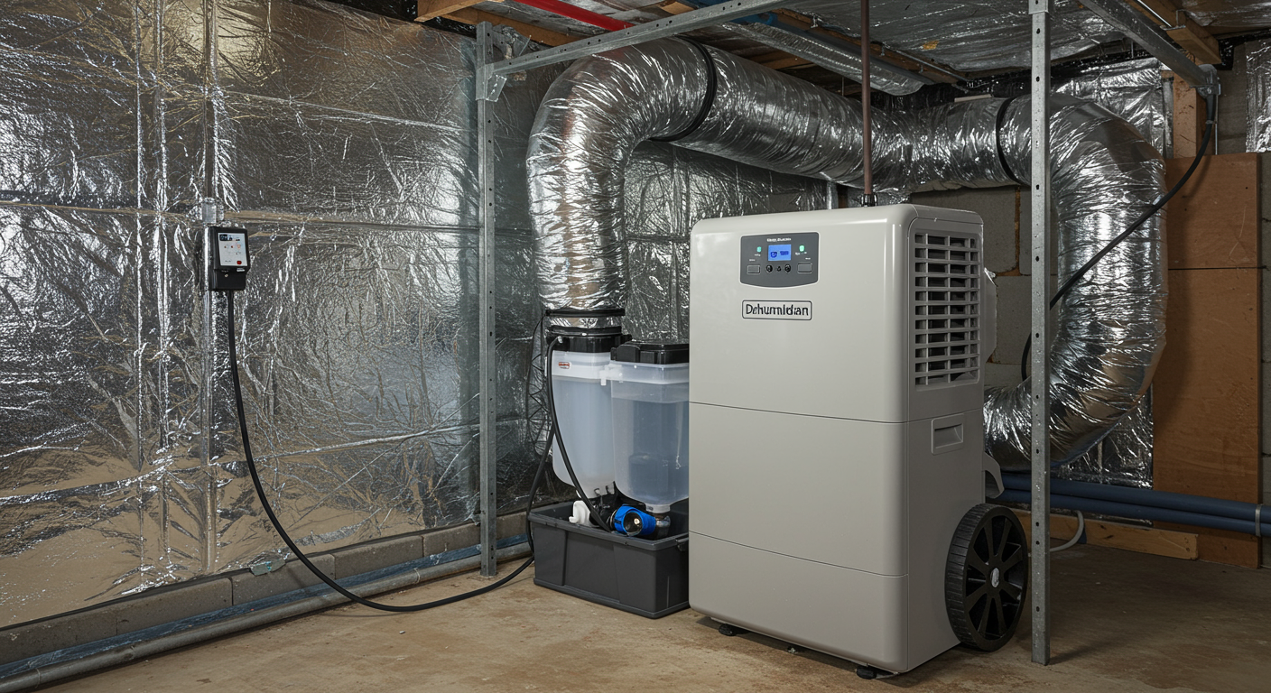 Effective Solutions for Crawl Space Humidity in North Carolina