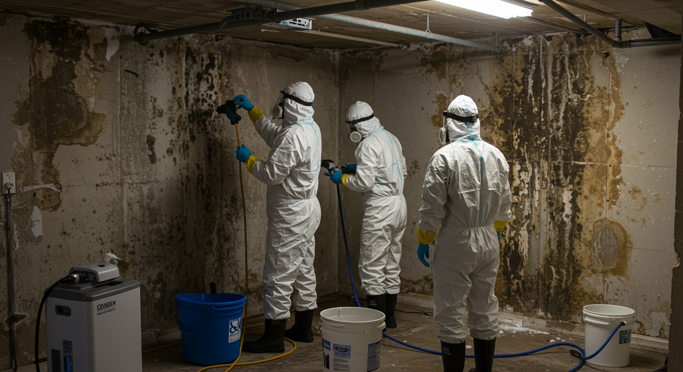 Mold Remediation Process in Savannah