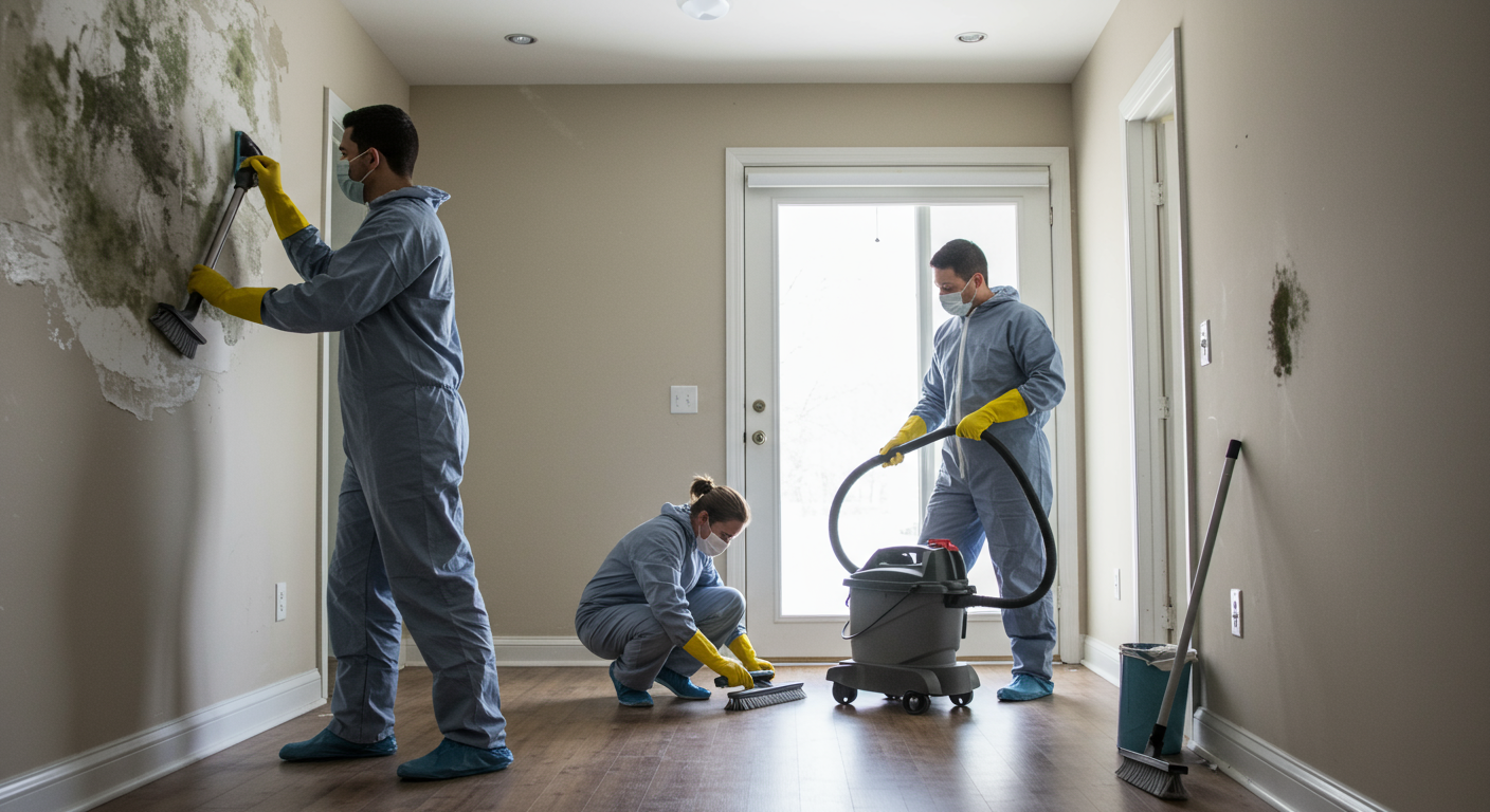 Professional Mold Inspection in a Home